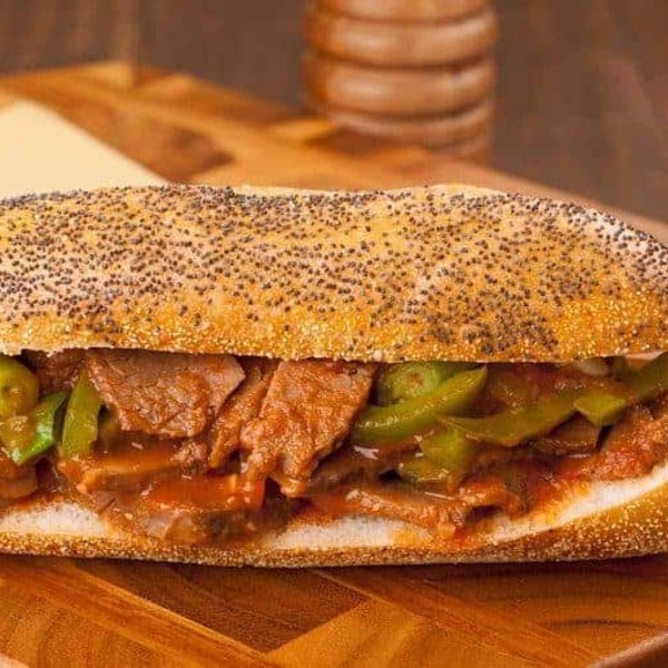 Slow Roasted Brisket Sandwich