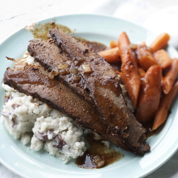 Wine-Braised Beef Brisket