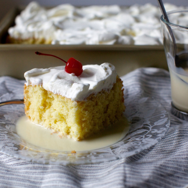 tres leches cake + a taco party