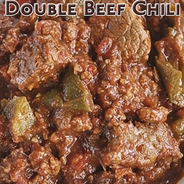 Slow Cooker Double Beef Chili