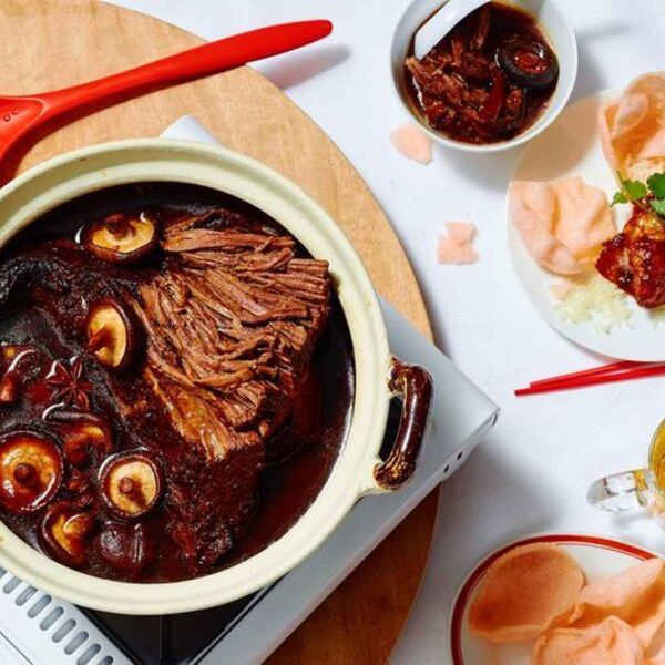 Beef brisket hot pot