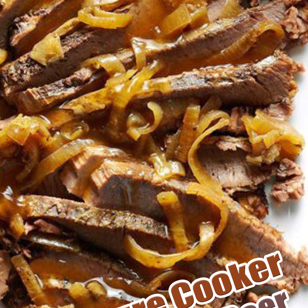 Pressure Cooker Beef Brisket in Beer