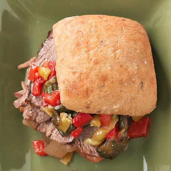 Dressed-Up French Dip Sandwiches