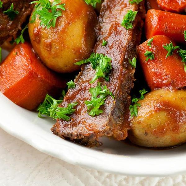 Brisket Slow-Cooked In Coffee And Brown Sugar