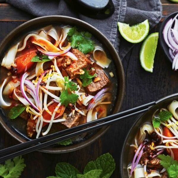 Slow-cooker Vietnamese braised beef (Bo Kho)