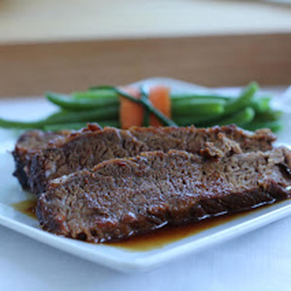 Coffee-Glazed Brisket~