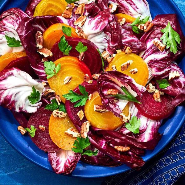 Bitter Greens and Beet Salad Is a Colorful Holiday Side Dish